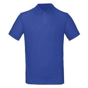 B&C Collection Mens Inspire Polo Shirt / Cobalt Blue